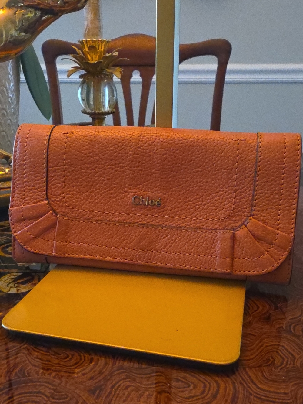 Chloe Paraty Terracota Vintage Continental LONG Waller